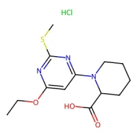 1-(6-Ethoxy-2-(methylthio)pyrimidin-4-yl)piperidine-2-carboxylic acid hydrochloride 95%