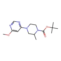 tert-Butyl 4-(6-methoxypyrimidin-4-yl)-2-methylpiperazine-1-carboxylate 95% CAS 1353954-72-9