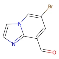 6-Bromoimidazo[1,2-a]pyridine-8-carbaldehyde 97% CAS 1505349-96-1