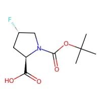 (2R,4S)-1-(tert-Butoxycarbonyl)-4-fluoropyrrolidine-2-carboxylic acid 95% CAS 681128-50-7