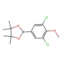 2-(3,5-Dichloro-4-methoxyphenyl)-4,4,5,5-tetramethyl-1,3,2-dioxaborolane 98% CAS 942069-69-4