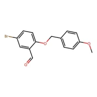 5-Bromo-2-((4-methoxybenzyl)oxy)benzaldehyde 98% CAS 325457-67-8