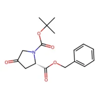 2-Benzyl 1-(tert-butyl) (S)-4-oxopyrrolidine-1,2-dicarboxylate 98% CAS 154456-97-0