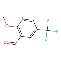 2-Methoxy-5-(trifluoromethyl)nicotinaldehyde 98% CAS 124432-66-2