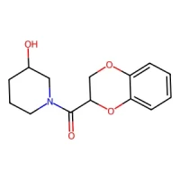 (2,3-Dihydrobenzo[b][1,4]dioxin-2-yl)(3-hydroxypiperidin-1-yl)methanone 97% CAS 1157067-09-8