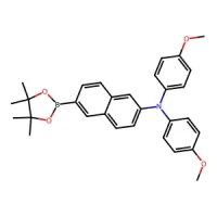 N,N-Bis(4-methoxyphenyl)-6-(4,4,5,5-tetramethyl-1,3,2-dioxaborolan-2-yl)naphthalen-2-amine 97% CAS 2225806-07-3