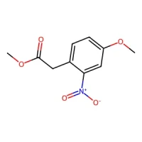 Methyl 2-(4-methoxy-2-nitrophenyl)acetate 97% CAS 90923-03-8