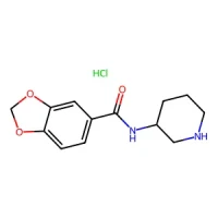 N-(Piperidin-3-yl)benzo[d][1,3]dioxole-5-carboxamide hydrochloride 95% CAS 1353951-66-2