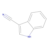 Indole-3-carbonitrile, 98% CAS 5457-28-3