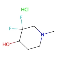 3,3-Difluoro-1-methylpiperidin-4-ol hydrochloride 95% CAS 2468620-80-4