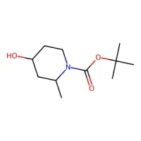tert-Butyl 4-hydroxy-2-methylpiperidine-1-carboxylate 98% CAS 208046-23-5