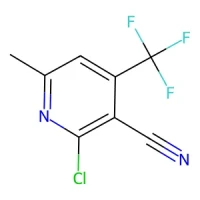 2-Chloro-6-methyl-4-(trifluoromethyl)nicotinonitrile 95% CAS 13600-48-1