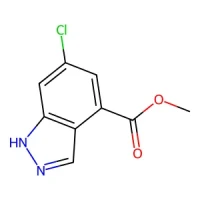 Methyl 6-chloro-1H-indazole-4-carboxylate 97% CAS 885519-72-2