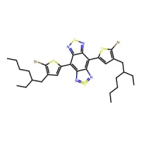 4,8-Bis(5-bromo-4-(2-ethylhexyl)thiophen-2-yl)benzo[1,2-c:4,5-c']bis[1,2,5]thiadiazole 97% CAS 1401018-41-4