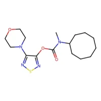 4-Morpholino-1,2,5-thiadiazol-3-yl cyclooctyl(methyl)carbamate 99% CAS 1672691-74-5
