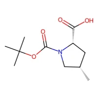 (2S,4S)-1-(tert-Butoxycarbonyl)-4-methylpyrrolidine-2-carboxylic acid 97% CAS 364750-81-2