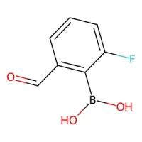 (2-Fluoro-6-formylphenyl)boronic acid 98% CAS 1938062-31-7