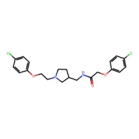 2-(4-Chlorophenoxy)-N-((1-(2-(4-chlorophenoxy)ethyl)pyrrolidin-3-yl)methyl)acetamide 95% CAS 2169773-99-1