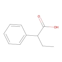 (^+)-2-Phenylbutyric acid, 98% CAS 90-27-7