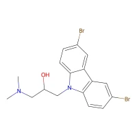 1-(3,6-Dibromo-9H-carbazol-9-yl)-3-(dimethylamino)propan-2-ol, 97% CAS 253449-04-6