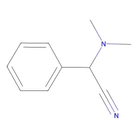 ^a-(N,N-Dimethylamino)phenylacetonitrile, 97% CAS 827-36-1