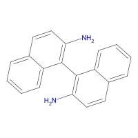 (±)-1,1'-Bi(2-naphthylamine), 97% CAS 4488-22-6