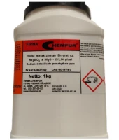 Metakrzemian sodu 5 hydrat cz CAS 10213-79-3