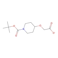 (1-Boc-4-piperidinyloxy)acetic acid, 95% CAS 161948-70-5