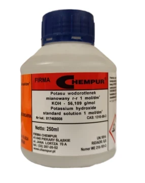 Potasu wodorotlenek r-r 1 mol