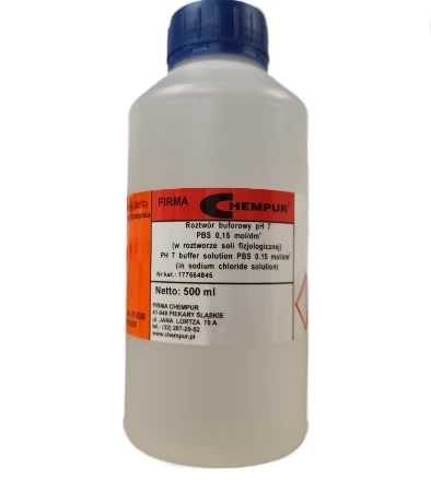 Roztwor buforowy ph 7 PBS 0,15 mol w NaCl