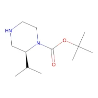 (S)-1-Boc-2-isopropylpiperazine, 97% CAS 674792-05-3