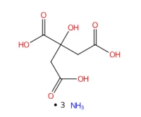 Tri amonu cytrynian cz CAS 3458-72-8