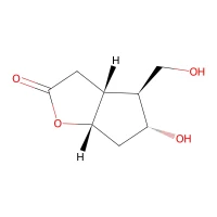 (3aR,4S,5R,6aS)-(-)-Hexahydro-5-hydroxy-4-hydroxymethyl-2H-cyclopenta[b]furan-2-one, 98% CAS 32233-40-2