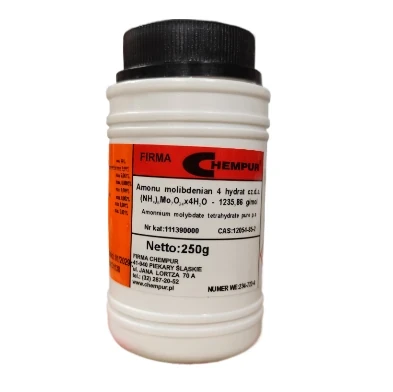 Molibdenian amonu 4 hydrat czda CAS 12054-85-2 opakowanie 250g