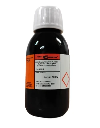 Błękit toluidynowy r-r 0,5% wodny CAS 92-31-9 opakowanie 100ml