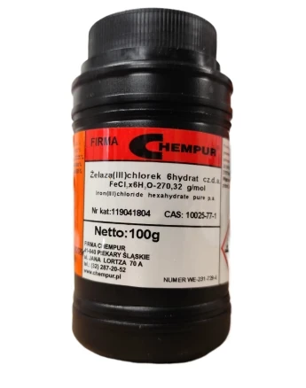 Chlorek żelaza (III) 6 hydrat czda - 500G - CAS 10025-77-1