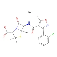 Cloxacillin sodium salt CAS 642-78-4