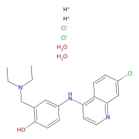 4-(7-Chloro-4-quinolinylamino)-2-(diethylaminomethyl)phenol dihydrochloride dihydrate, 98% CAS 6398-98-7