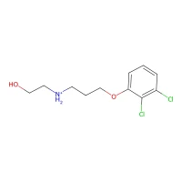 2-(3-(2,3-Dichlorophenoxy)propylamino)ethanol hydrochloride CAS 418788-90-6