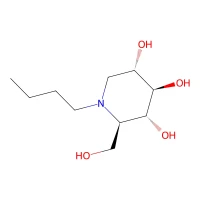 N-Butyldeoxynojirimycin, 98% CAS 72599-27-0