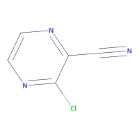 3-Chloropyrazine-2-carbonitrile, 97% CAS 55557-52-3