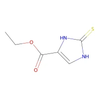 Ethyl 2-mercapto-1H-imidazole-4-carboxylate, 97% CAS 64038-64-8