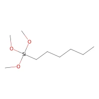 n-Hexyltrimethoxysilane, 97% CAS 3069-19-0