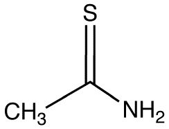 Tioacetamid czda wzór CAS 62-55-5
