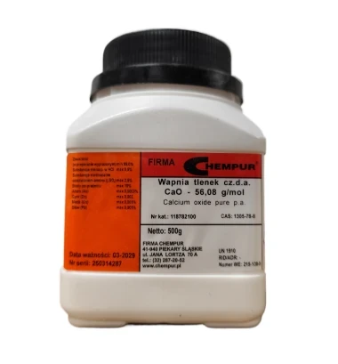 Tlenek wapnia czda - 1KG - CAS 1305-78-8