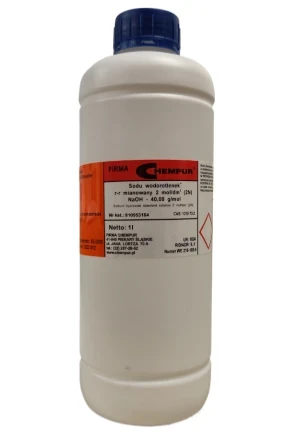 Sodu wodorotlenek r-r 2mol/l CAS 1310-73-2 opakowanie 1l