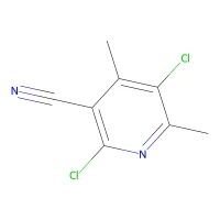 2,5-Dichloro-4,6-dimethylnicotinonitrile, 95% CAS 91591-63-8