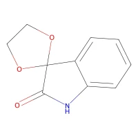 Spiro-(1,3-dioxolane-2,3'indolin)-2'-one, 97% CAS 6714-68-7