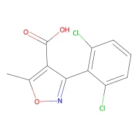 3-(2,6-Dichlorophenyl)-5-methylisoxazole-4-carboxylic acid, 97% CAS 3919-76-4