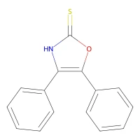 4,5-Diphenyl-1,3-oxazole-2-thiol, 97% CAS 6670-13-9